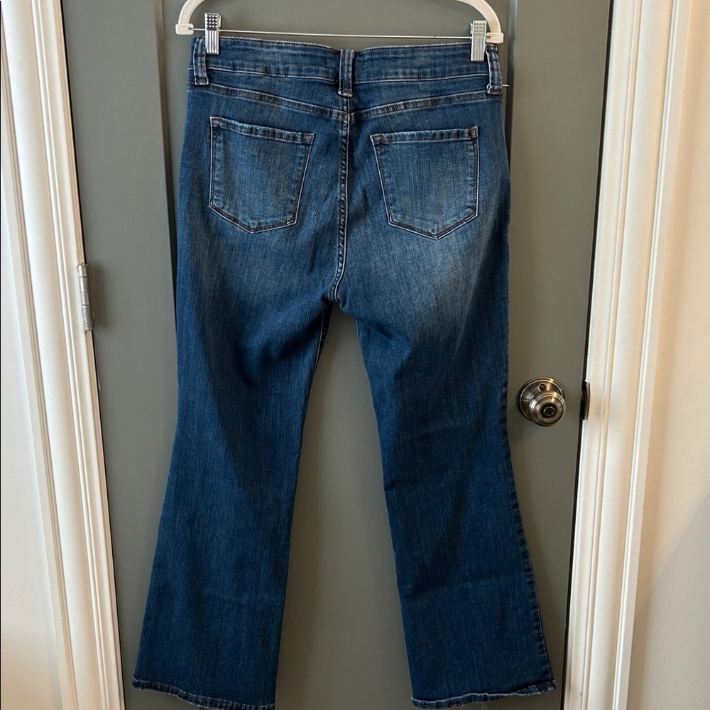 STS Blue Dark Wash Flare Jeans Women’s Size 30 Petite - Picture 5 of 5